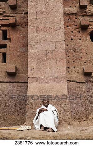 Pilgrim at the Orthodox Easter celebrations; Lalibela, Ethiopia View Large Photo Image Stock Photograph - Pilgrim at the Orthodox Easter celebrations; Lalibela, Ethiopia. Fotosearch