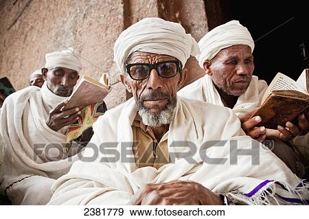 Pilgrims at the Orthodox Easter celebrations; Lalibela, Ethiopia View Large Photo Image Stock Photo - Pilgrims at the Orthodox Easter celebrations; Lalibela, Ethiopia. Fotosearch
