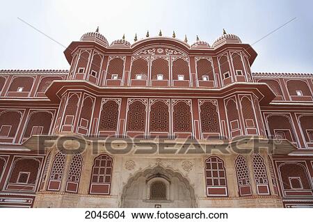 Pink Courtyard At The City Palace, Jaipur, Rajasthan, India View Large Photo Image Picture - Pink Courtyard At The City Palace, Jaipur, Rajasthan, India. Fotosearch