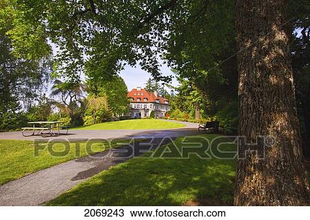 Pittock Mansion; Portland Oregon United States Of America View Large Photo Image Stock Image - Pittock Mansion; Portland Oregon United States Of America. Fotosearch