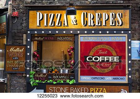 Pizza and crepes at Camden Market; London, England View Large Photo Image Stock Image - Pizza and crepes at Camden Market; London, England. Fotosearch