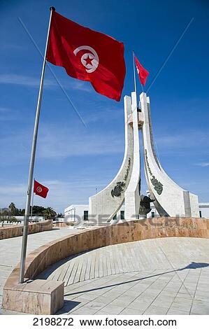 Stock Image - Place De La Kasbah, Tunis, Tunisia, North Africa.. Fotosearch