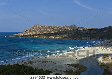 Plage de I'Ostriconi. Corsica. France View Large Photo Image Stock Image - Plage de I'Ostriconi. Corsica. France. Fotosearch
