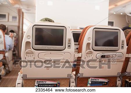 Picture - Plane Interior; Singapore. Fotosearch