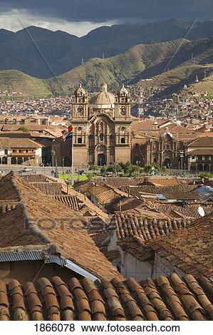 Stock Photo - Plaza De Armas, Cusco, Peru. Fotosearch