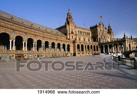 Stock Photo - Plaza De Espana. Fotosearch