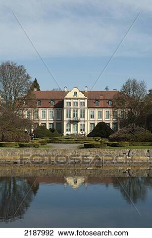 Stock Image - Poland, Abbots Palace Modern Art Gallery In Oliwa Park In Oliwa District; Gdansk. Fotosearch