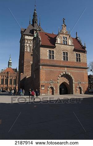 Picture - Poland, Old Town District; Gdansk, Foregate (Torture Chamber). Fotosearch