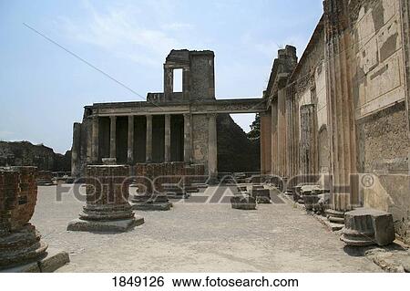 Pompeii, Italy; Historic Italian Ruins, Aftermath Of Volcanic Eruption View Large Photo Image Stock Photograph - Pompeii, Italy; Historic Italian Ruins, Aftermath Of Volcanic Eruption. Fotosearch