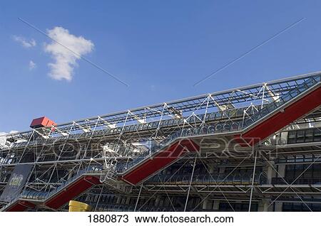 Stock Image - Pompidou Centre. Fotosearch