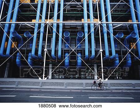 Stock Photo - Pompidou Centre. Fotosearch