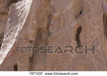 Stock Photo - Pona Petroglyphs On The Cliffs By The Loa River, Antofagasta Region, Chile. Fotosearch