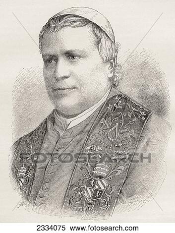 Stock Photography - Pope Pius Ix, Born Giovanni Maria Mastai-Ferretti, 1792 ÃƒÂ¢Ã¢â‚¬Å¡Ã‚Â¬. Fotosearch