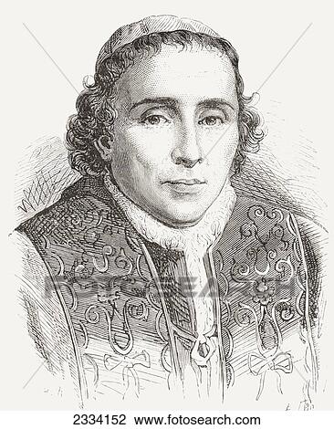 Stock Image - Pope Pius Vii, 1742 ÃƒÂ¢Ã¢â‚¬Å¡Ã‚Â¬. Fotosearch