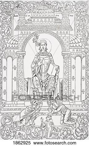Pope St. Gregory I, Surnamed Gregory The Great C. 540 - 604, Sending Missionaries To Convert England To Christianity. After A Miniature From A 10Th Century Manuscript. From Science And Literature In The Middle Ages By Paul Lacroix Published London 1878 View Large Photo Image Stock Photography - Pope St. Gregory I, Surnamed Gregory The Great C. 540 - 604, Sending Missionaries To Convert England To Christianity. After A Miniature From A 10Th Century Manuscript. From Science And Literature In The Middle Ages By Paul Lacroix Published London 1878. Fotosearch