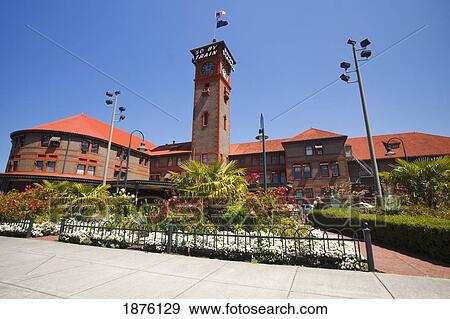 Stock Photo - Portland, Oregon, United States Of America; Union Station. Fotosearch