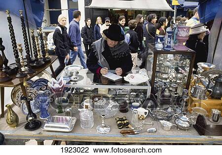 Stock Image - Portobello Road Market. Fotosearch