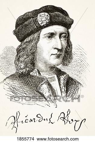 Portrait And Signature Of King Richard Iii Of England 1452 To 1485. From The National And Domestic History Of England By William Aubrey Published London Circa 1890 View Large Photo Image Picture - Portrait And Signature Of King Richard Iii Of England 1452 To 1485. From The National And Domestic History Of England By William Aubrey Published London Circa 1890. Fotosearch