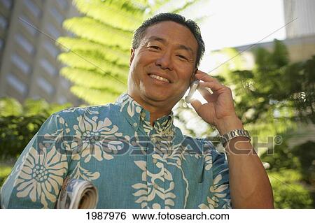 Portrait of a man of Hawaiian ethnicity; Hawaii, United States of America View Large Photo Image Stock Photograph - Portrait of a man of Hawaiian ethnicity; Hawaii, United States of America. Fotosearch