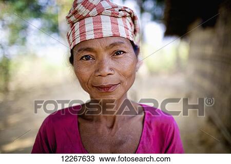 Portrait of Chakma woman; Khagrachari, Chittagong Division, Bangladesh View Large Photo Image Stock Image - Portrait of Chakma woman; Khagrachari, Chittagong Division, Bangladesh. Fotosearch