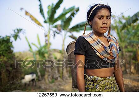Portrait of Chakma woman; Khagrachari, Chittagong Division, Bangladesh View Large Photo Image Stock Photo - Portrait of Chakma woman; Khagrachari, Chittagong Division, Bangladesh. Fotosearch