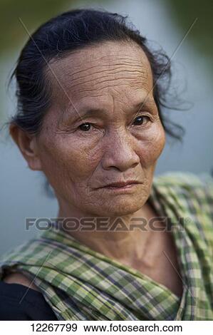 Portrait of Chakma woman; Khagrachari, Chittagong Division, Bangladesh View Large Photo Image Stock Photo - Portrait of Chakma woman; Khagrachari, Chittagong Division, Bangladesh. Fotosearch