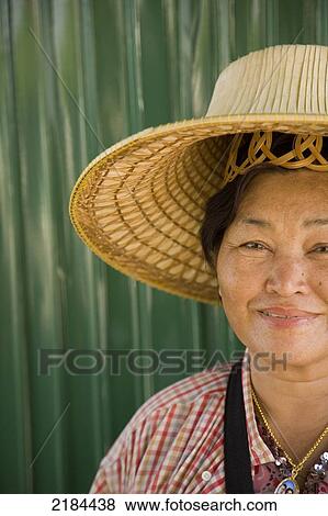 Portrait Of Female Market Stall Keeper. Bangkok, Thailand View Large Photo Image Stock Photo - Portrait Of Female Market Stall Keeper. Bangkok, Thailand. Fotosearch