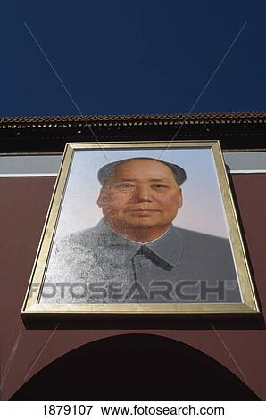 Stock Photo - Portrait Of Mao. Fotosearch