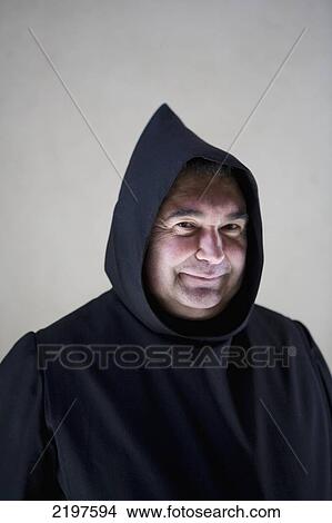 Picture - Portrait Of Monk. Fotosearch