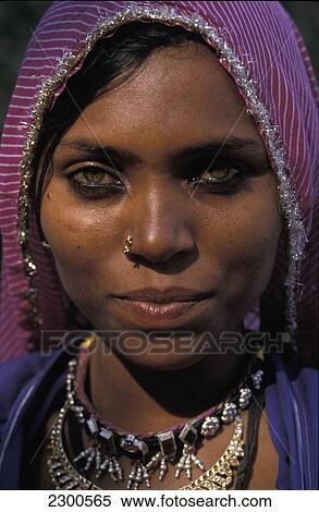 Portrait Of Young Woman In Traditional Dress, Pushkar, Rajasthan, India View Large Photo Image Stock Photography - Portrait Of Young Woman In Traditional Dress, Pushkar, Rajasthan, India. Fotosearch