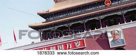 Stock Image - Portrait On Tiananmen Gate. Fotosearch