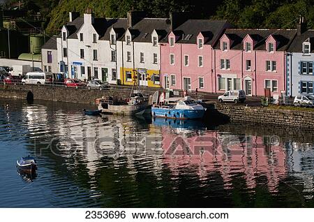 Portree harbour; Isle of Skye, Scotland View Large Photo Image Stock Photograph - Portree harbour; Isle of Skye, Scotland. Fotosearch