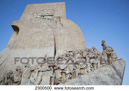 Portugal, Belem; Lisbon, Monument to the Discoveries (Padrao dos Descobrimentos) View Large Photo Image Stock Image - Portugal, Belem; Lisbon, Monument to the Discoveries (Padrao dos Descobrimentos). Fotosearch