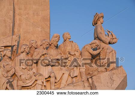 Stock Photography - Portugal, Belem; Lisbon, Monument to Discoveries. Fotosearch