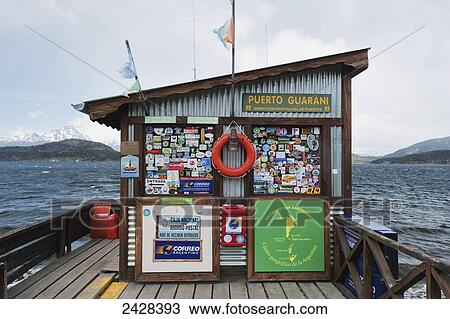Post Office in Tierra del Fuego National Park; Argentina View Large Photo Image Stock Image - Post Office in Tierra del Fuego National Park; Argentina. Fotosearch