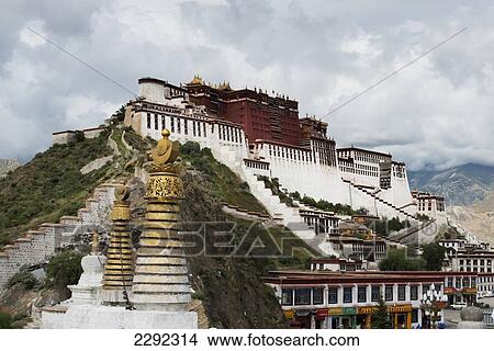 Potala Palace; Lhasa, Xizang, China View Large Photo Image Picture - Potala Palace; Lhasa, Xizang, China. Fotosearch