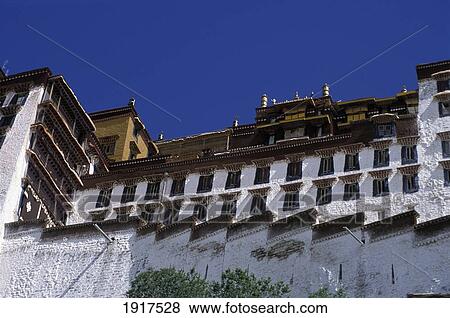 Potala Palace View Large Photo Image Stock Photo - Potala Palace. Fotosearch
