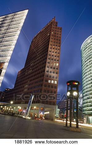 Stock Photograph - Potsdamer Platz Office Buildings. Fotosearch