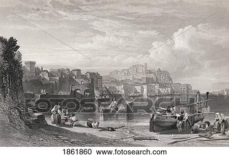 Pozzuoli The Ancient Puteoli Engraved By W. Richardson After W. L. Leitch From The Imperial Bible Dictionary Published By Blackie & Son Circa 1880S View Large Photo Image Stock Image - Pozzuoli The Ancient Puteoli Engraved By W. Richardson After W. L. Leitch From The Imperial Bible Dictionary Published By Blackie & Son Circa 1880S. Fotosearch