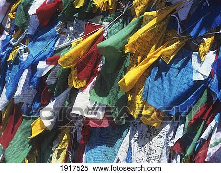 Prayer Flags View Large Photo Image Stock Photography - Prayer Flags. Fotosearch