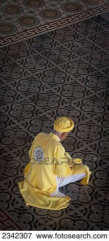 Praying Man; Vietnam View Large Photo Image Stock Photo - Praying Man; Vietnam. Fotosearch