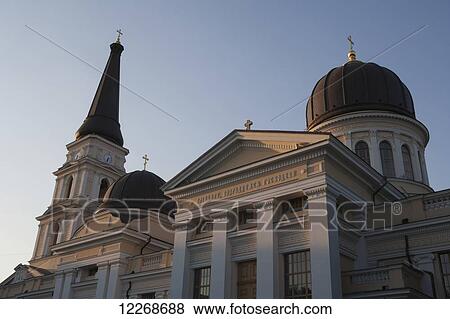 Preobrazhensky (Transfiguration) Cathedral on Pl. Soborna; Odessa, Ukraine View Large Photo Image Stock Photo - Preobrazhensky (Transfiguration) Cathedral on Pl. Soborna; Odessa, Ukraine. Fotosearch