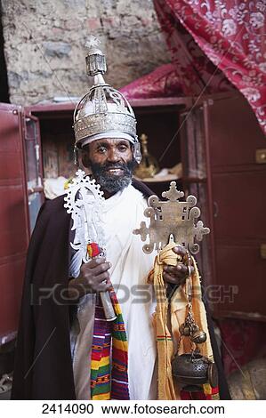 Priest with crown and crosses, Nakuta Laab monastery, near Lalibela; Amhara region, Ethiopia View Large Photo Image Stock Image - Priest with crown and crosses, Nakuta Laab monastery, near Lalibela; Amhara region, Ethiopia. Fotosearch