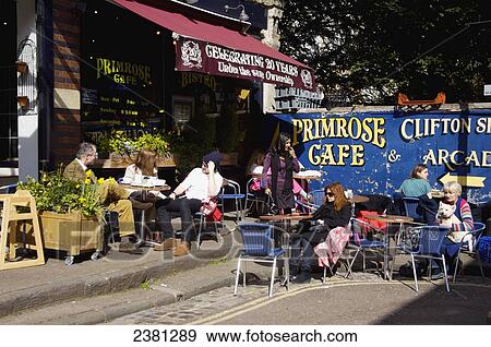 Stock Photo - Primrose cafe; Clifton, Bristol, England. Fotosearch