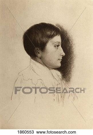 Stock Image - Prince Albert Of Saxe-Coburg-Gotha, 1819-1861. Prince Consort Of Queen Victoria, From A Portrait By Schneider After Eckhardt. From The Book The Girlhood Of Queen Victoria 1832-1840. Published In London 1912.. Fotosearch