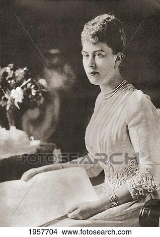 Picture - Princess Victoria Mary, Aka Princess May, Later Queen Consort Of The United Kingdom As The Wife Of King George V. Mary Of Teck, Victoria Mary Augusta Louise Olga Pauline Claudine Agnes, 1867. Fotosearch