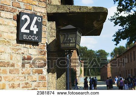 Prisoner block 24a in Auschwitz concentration camp; Osweciem, Poland View Large Photo Image Picture - Prisoner block 24a in Auschwitz concentration camp; Osweciem, Poland. Fotosearch