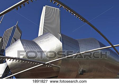Stock Photo - Pritzker Pavilion. Fotosearch