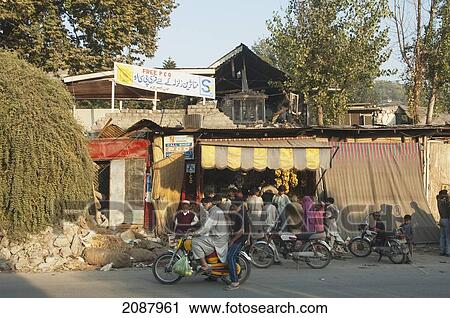 Produce Store In A Bazaar Damaged By The 8 October 2005 Earthquake, Muzaffarabad, Azad Kashmir, Pakistan View Large Photo Image Stock Image - Produce Store In A Bazaar Damaged By The 8 October 2005 Earthquake, Muzaffarabad, Azad Kashmir, Pakistan. Fotosearch