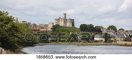 Property Near The Waterfront; Northumberland, England View Large Photo Image Stock Image - Property Near The Waterfront; Northumberland, England. Fotosearch